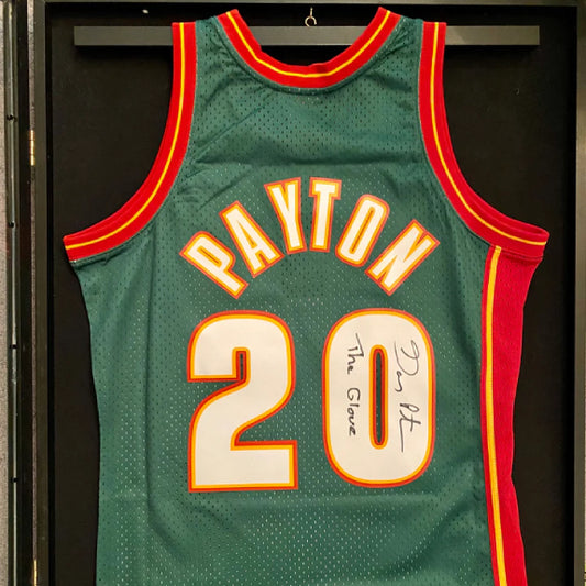 Seattle SuperSonics Autographed Jersey “The Glove”