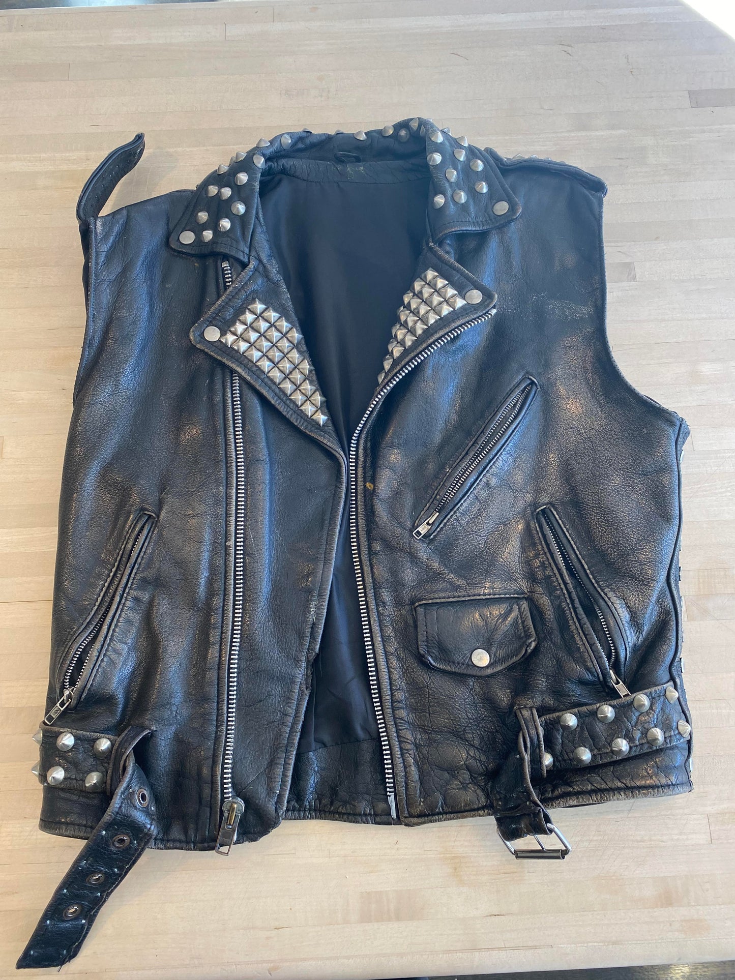 John 5's Stage Used Leather Jacket/Vest