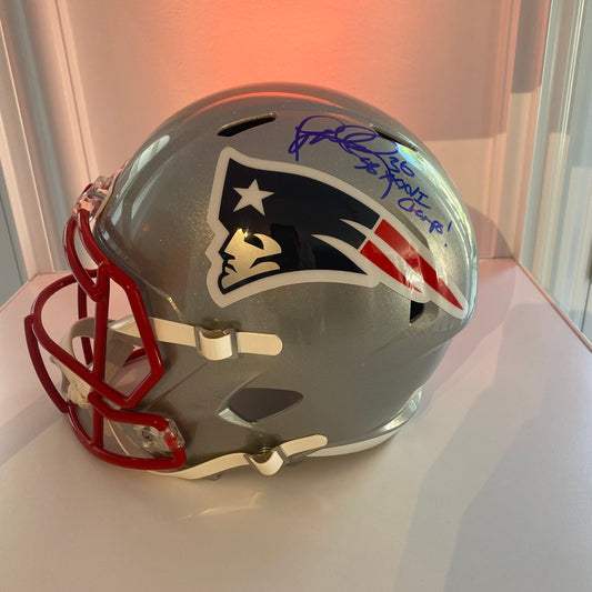 Autographed New England Patriots Helmet